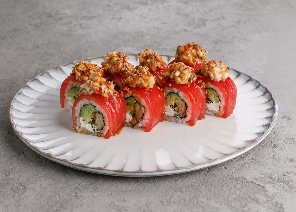 Авторские роллы в разделе Sushi by Duo!