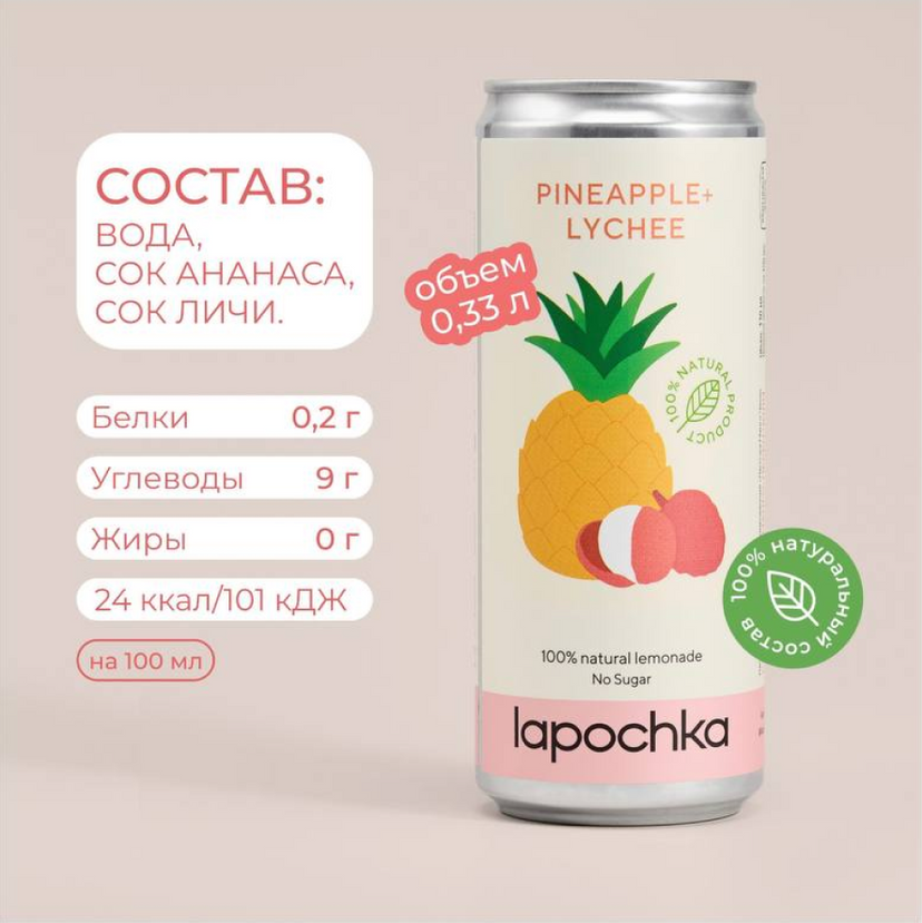 Pineapple + Lychee