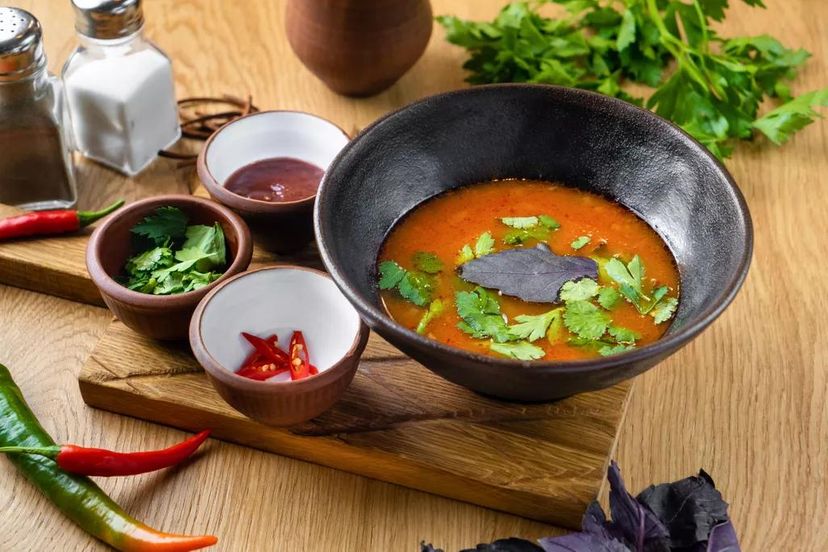 Хар-Бо острый суп на стыке Кавказа и Азии