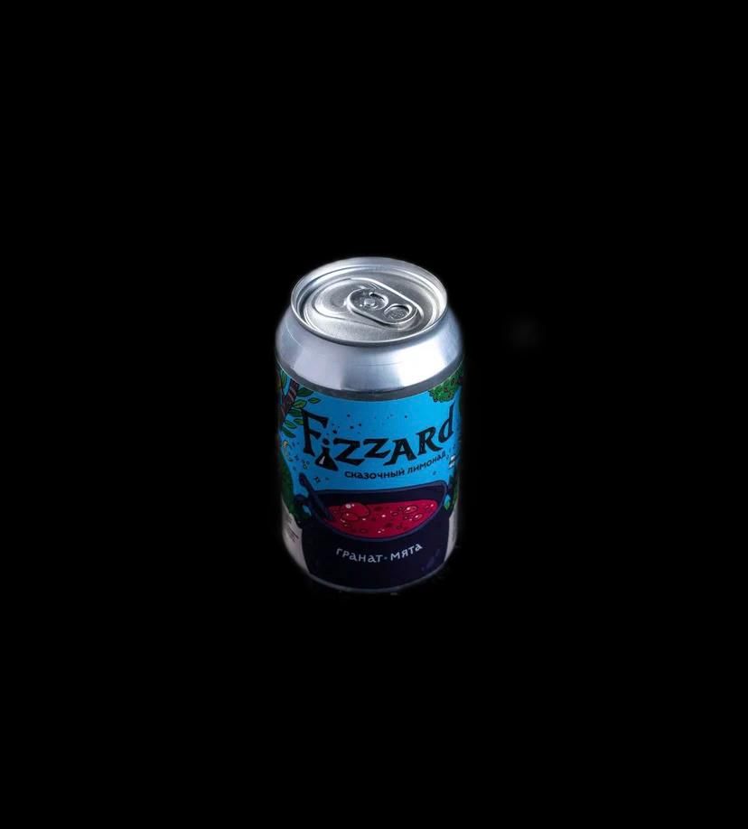 Напиток Fizzard гранат-мята 0.33 ж/б