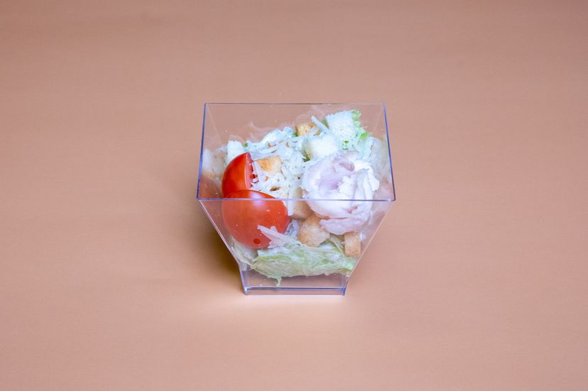 Цезарь с курицей мини
