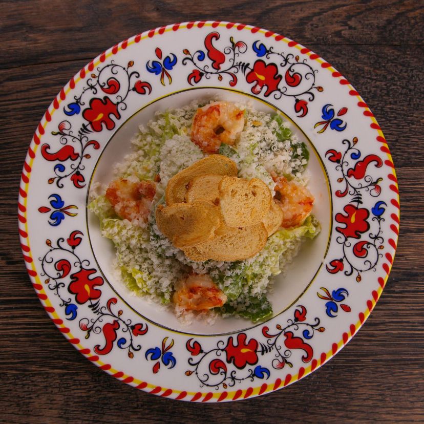 Цезарь с лангустинами