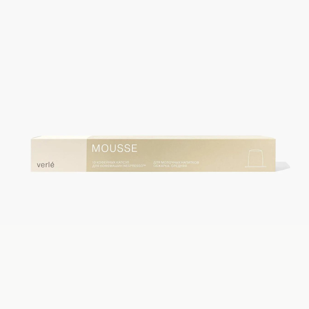 10 кофейных капсул Verle Mousse
