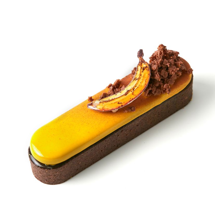 Тарт Шоколад-банан